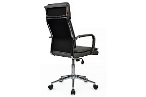Кресло руководителя RV Chair DIL 6018H Серая экокожа фото